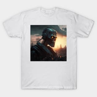 AI War Cyborg T-Shirt